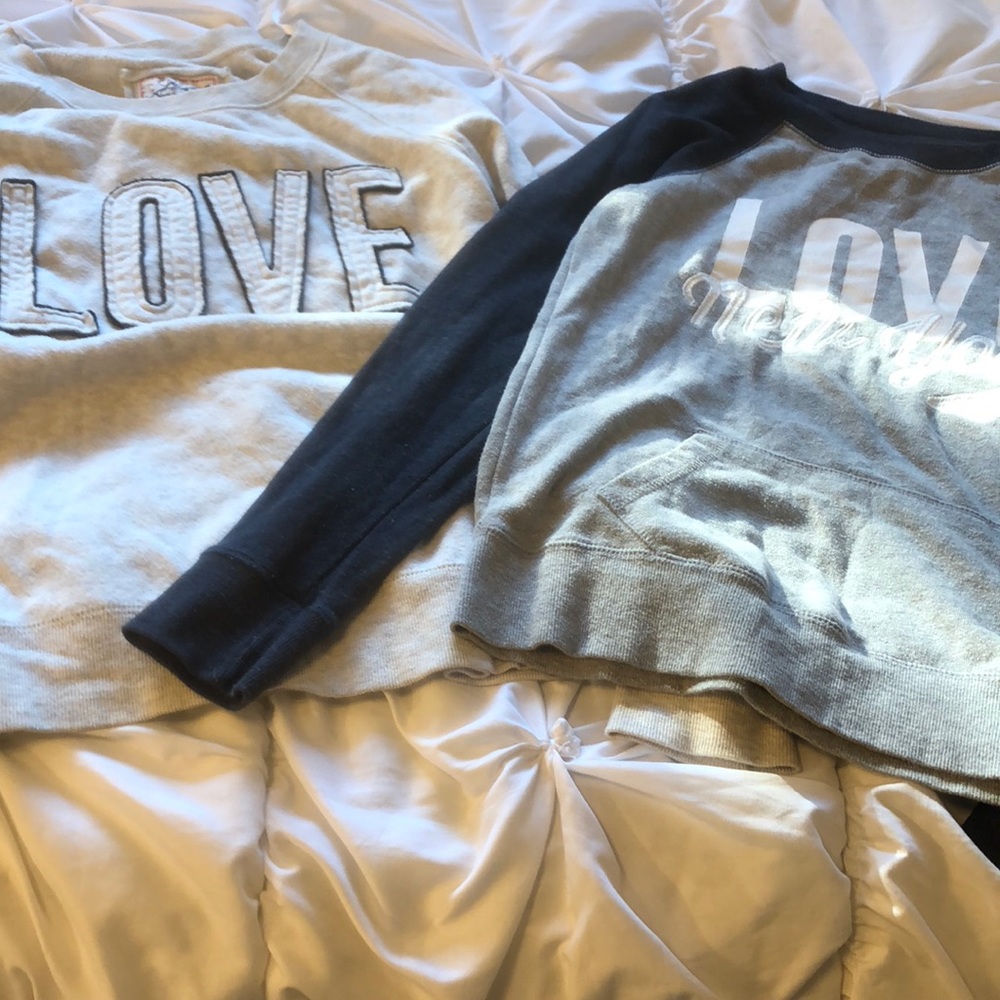 3 sweaters Medium and small